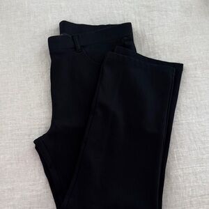 Quince women’s straighten leg pull on trouser ankle pants with stretch